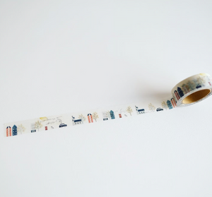 Yohaku Original Washi Tape- (Y-137) Hitritabi