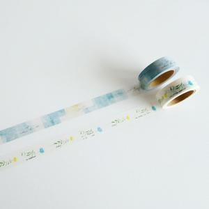 Yohaku Original Washi Tape- (Y-106) Herbarium