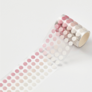 Mizutama Dot Washi Sticker Roll: Twilight Teak